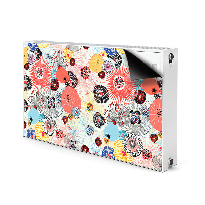 Magnet decorativ pentru calorifer Model floral