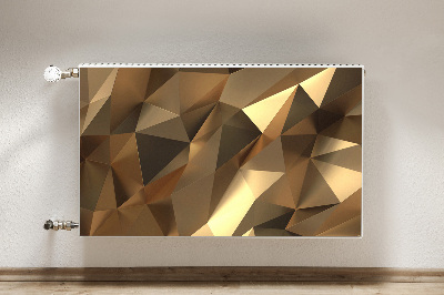 Magnet decorativ pentru calorifer Folie de aur