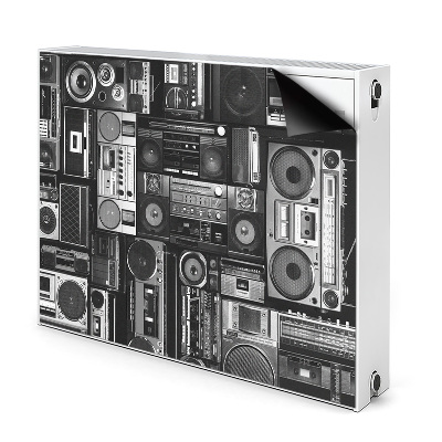 Capac decorativ pentru calorifer Old school boombox