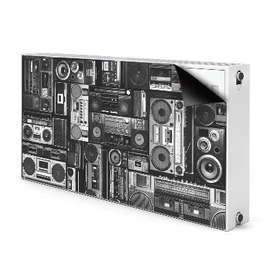 Capac decorativ pentru calorifer Old school boombox