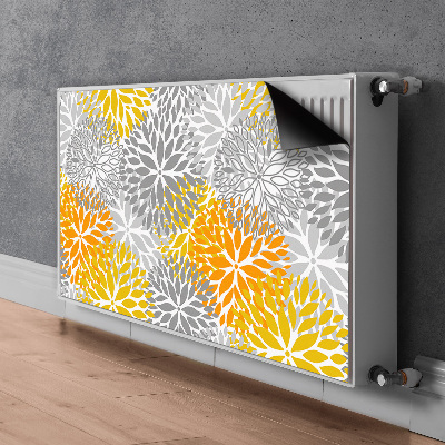 Magnet decorativ pentru calorifer Chrysantemums