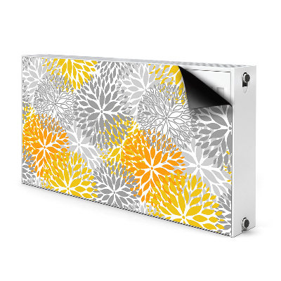 Magnet decorativ pentru calorifer Chrysantemums