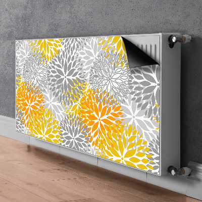 Magnet decorativ pentru calorifer Chrysantemums