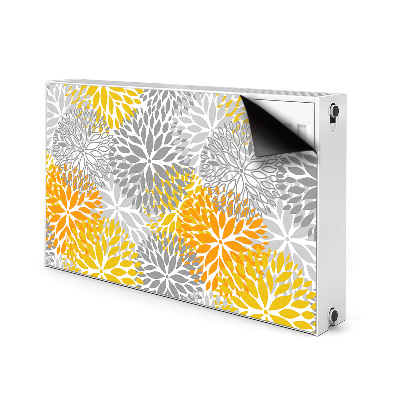 Magnet decorativ pentru calorifer Chrysantemums