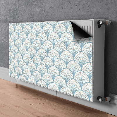 Capac decorativ pentru calorifer Scallops retro