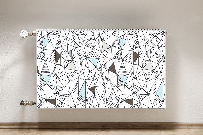 Magnet decorativ pentru calorifer Model geometric