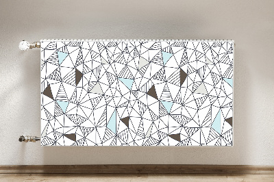 Magnet decorativ pentru calorifer Model geometric