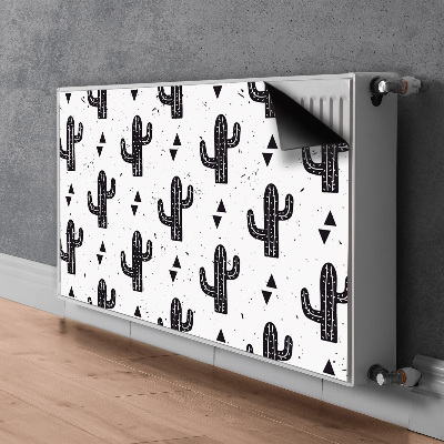 Magnet decorativ pentru calorifer Cacti negri