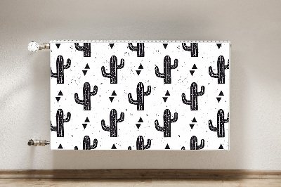 Magnet decorativ pentru calorifer Cacti negri