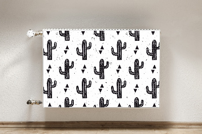 Magnet decorativ pentru calorifer Cacti negri