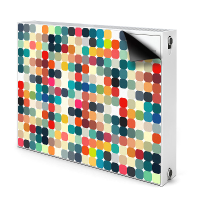 Magnet decorativ pentru calorifer Model geometric