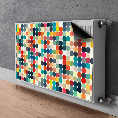 Magnet decorativ pentru calorifer Model geometric