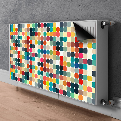 Magnet decorativ pentru calorifer Model geometric