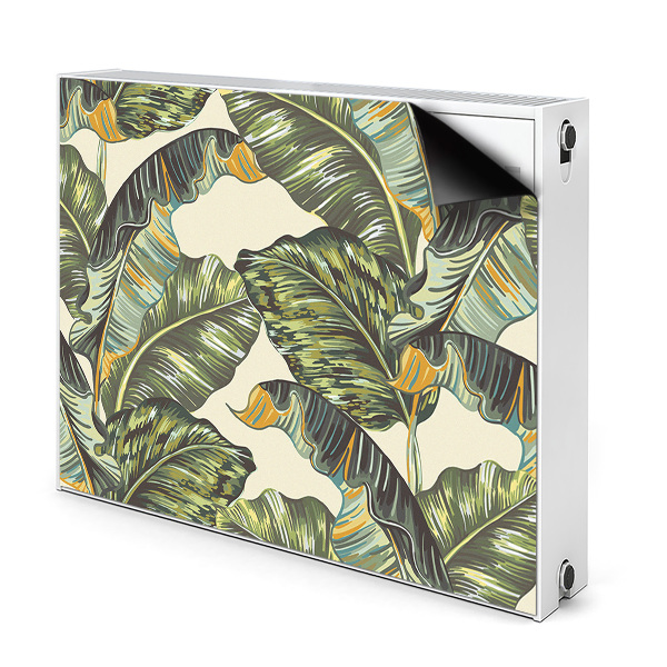 Magnet decorativ pentru calorifer Frunze tropicale