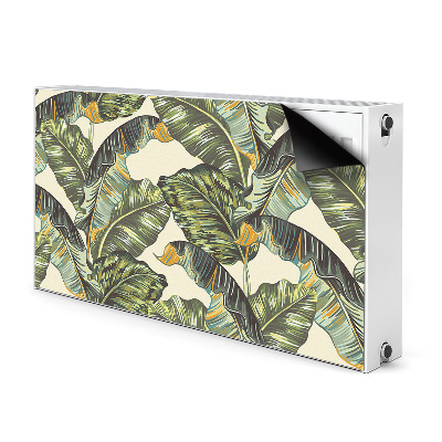 Magnet decorativ pentru calorifer Frunze tropicale