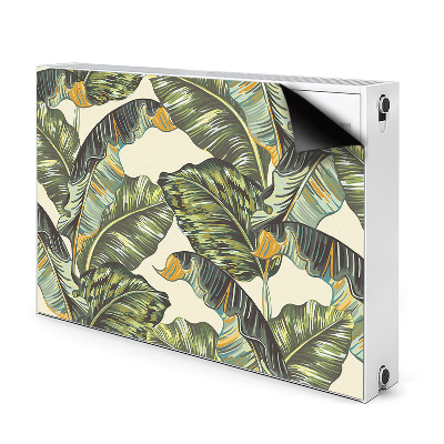 Magnet decorativ pentru calorifer Frunze tropicale