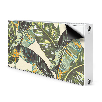 Magnet decorativ pentru calorifer Frunze tropicale