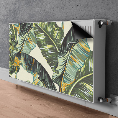 Magnet decorativ pentru calorifer Frunze tropicale