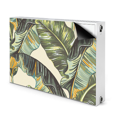 Magnet decorativ pentru calorifer Frunze tropicale