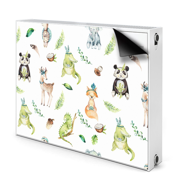 Magnet decorativ pentru calorifer Animale fericite