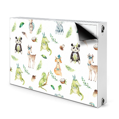 Magnet decorativ pentru calorifer Animale fericite