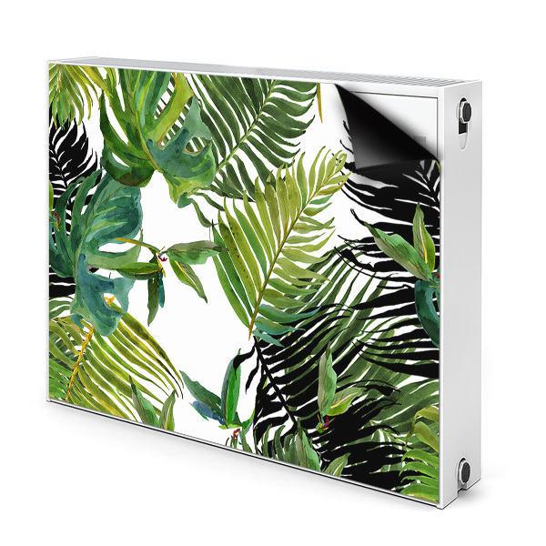 Magnet decorativ pentru calorifer Frunze tropicale