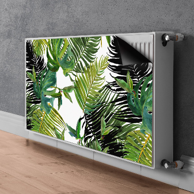 Magnet decorativ pentru calorifer Frunze tropicale