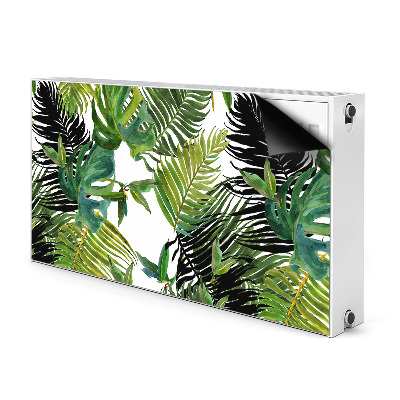 Magnet decorativ pentru calorifer Frunze tropicale