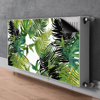 Magnet decorativ pentru calorifer Frunze tropicale