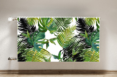 Magnet decorativ pentru calorifer Frunze tropicale