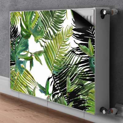 Magnet decorativ pentru calorifer Frunze tropicale