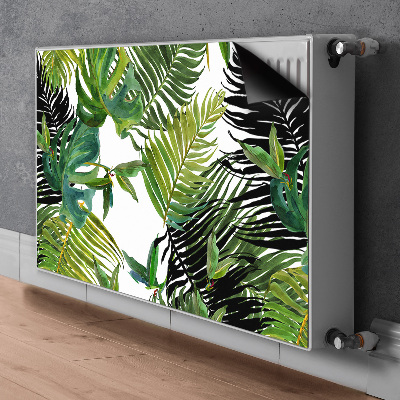 Magnet decorativ pentru calorifer Frunze tropicale