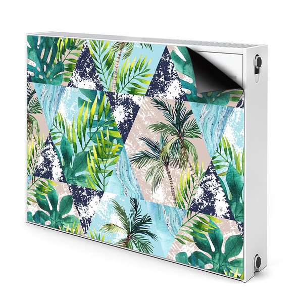 Magnet decorativ pentru calorifer Mozaic tropical