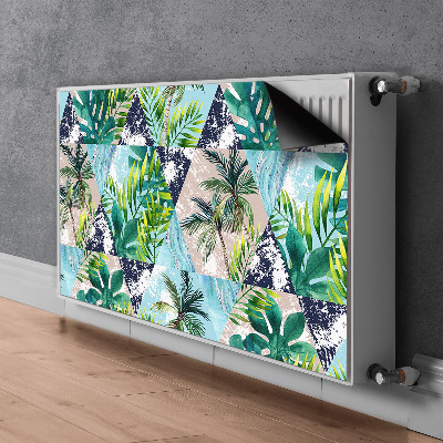 Magnet decorativ pentru calorifer Mozaic tropical