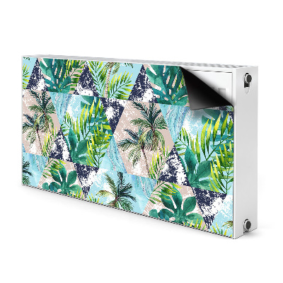 Magnet decorativ pentru calorifer Mozaic tropical