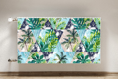 Magnet decorativ pentru calorifer Mozaic tropical