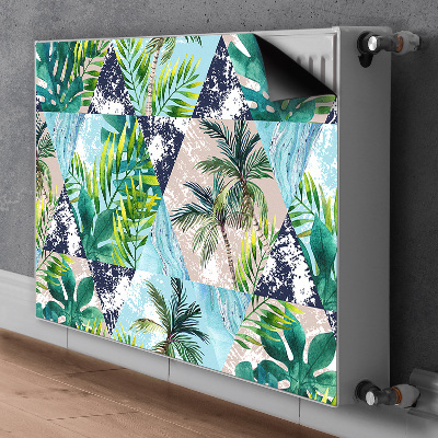 Magnet decorativ pentru calorifer Mozaic tropical