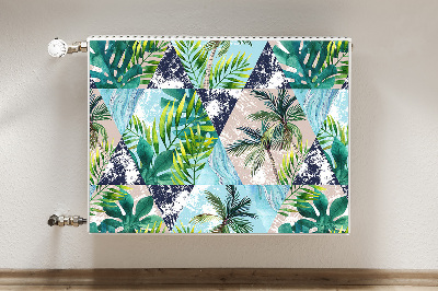 Magnet decorativ pentru calorifer Mozaic tropical