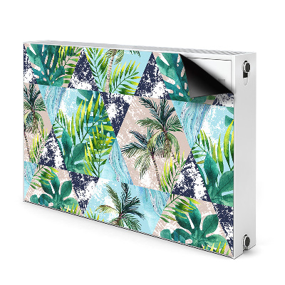 Magnet decorativ pentru calorifer Mozaic tropical