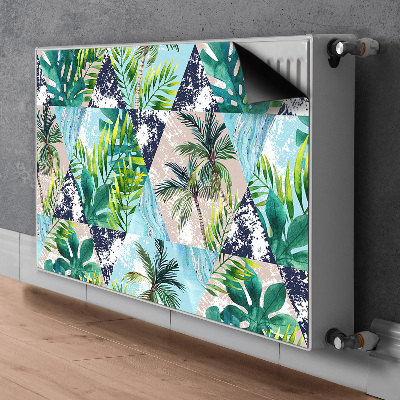 Magnet decorativ pentru calorifer Mozaic tropical