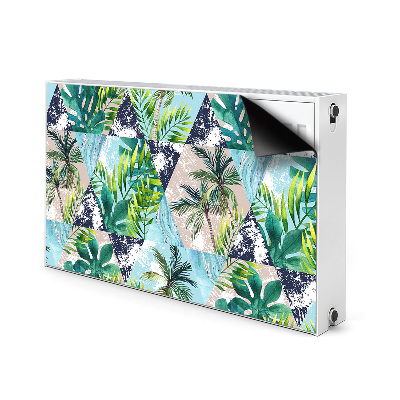 Magnet decorativ pentru calorifer Mozaic tropical