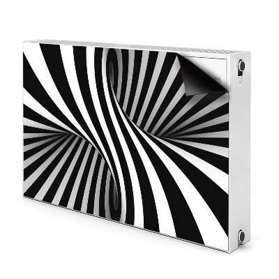 Magnet decorativ pentru calorifer Iluzie de abstractizare