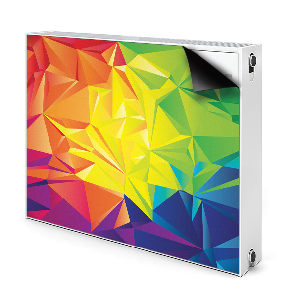 Magnet decorativ pentru calorifer Abstractizarea culorilor