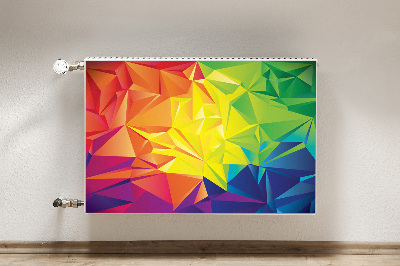 Magnet decorativ pentru calorifer Abstractizarea culorilor