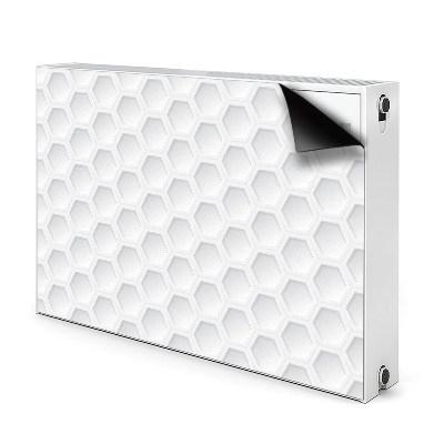 Magnet decorativ pentru calorifer Hexagoane tridimensionale