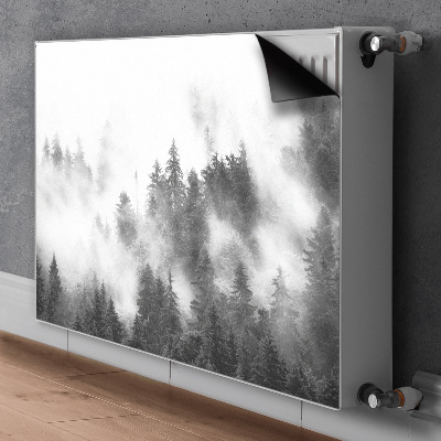 Magnet decorativ pentru calorifer Pădure de ceață