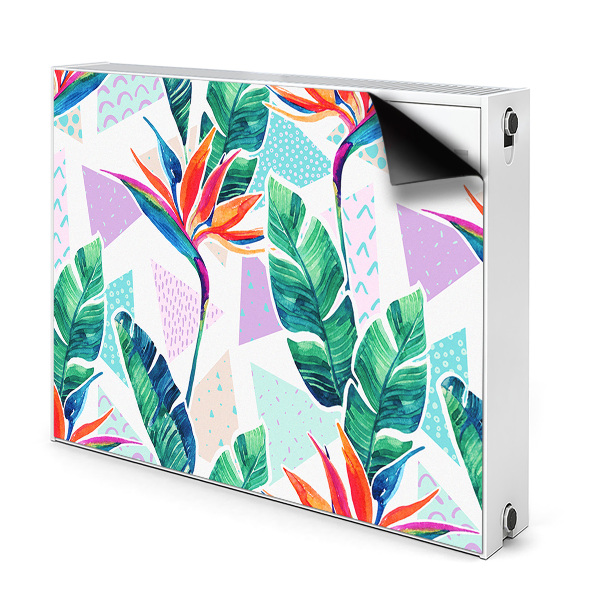 Magnet decorativ pentru calorifer Flora tropicală