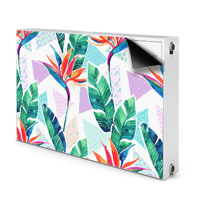 Magnet decorativ pentru calorifer Flora tropicală