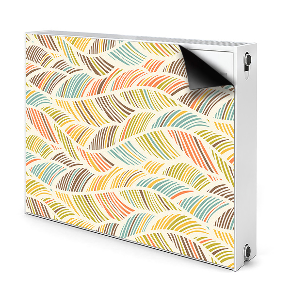 Magnet decorativ pentru calorifer Valuri abstracte