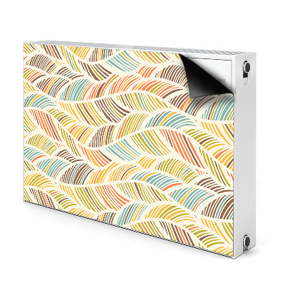 Magnet decorativ pentru calorifer Valuri abstracte